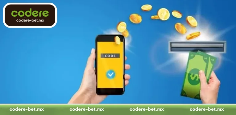 Notes when Codere Withdrawal money to your account