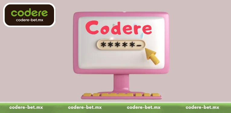 Notes when logging into your Codere betting account